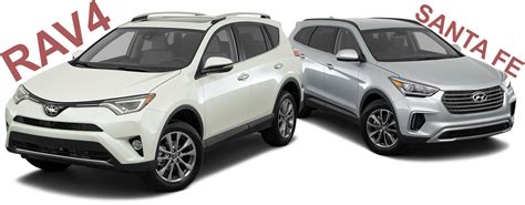 Is RAV4 Smaller Than Santa Fe?