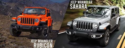 Is Rubicon Better Than Sahara?