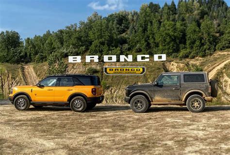 Is The Bronco Bigger Than The Bronco Sport?