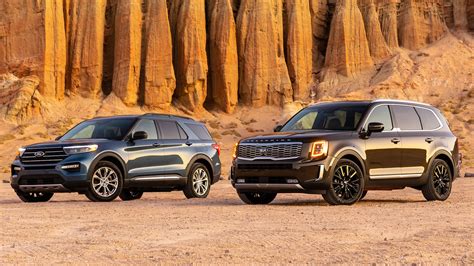 Is The Kia Telluride Bigger Than The Ford Explorer?