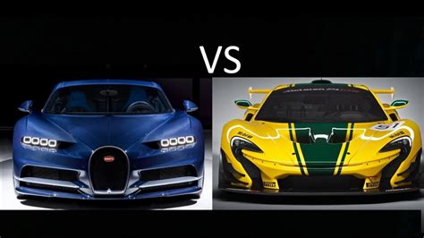 Is the McLaren faster than a Bugatti?