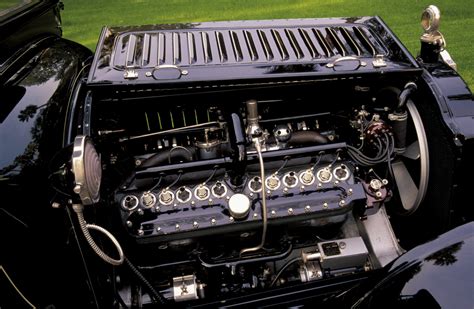 What car has a V16 engine?