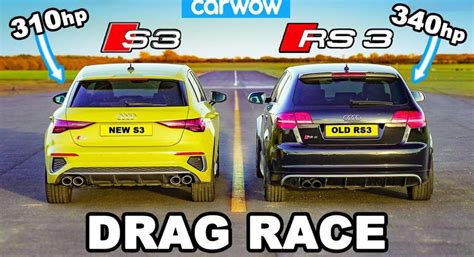 What cars can the RS3 beat?