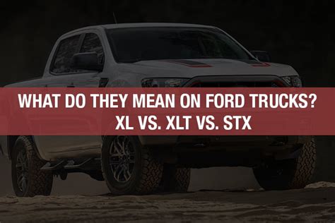 What Does An Xlt Have That An Xl Doesn T?