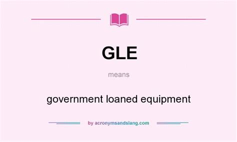 What does GLE mean?