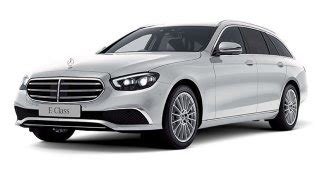 What does the E-Class compete with?