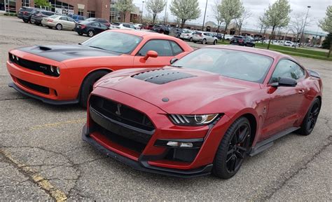 What Is Faster A Hellcat Or A Mustang Gt500?