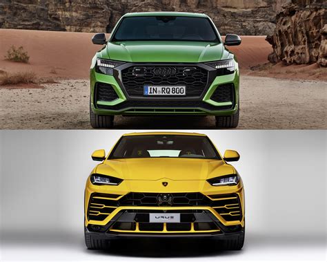 What is faster RS Q8 or Urus?