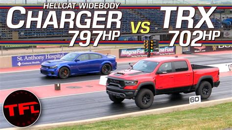 What Is Faster Trx Or Hellcat?