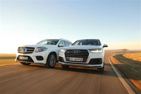 What is the Audi Q7 equivalent to Mercedes?