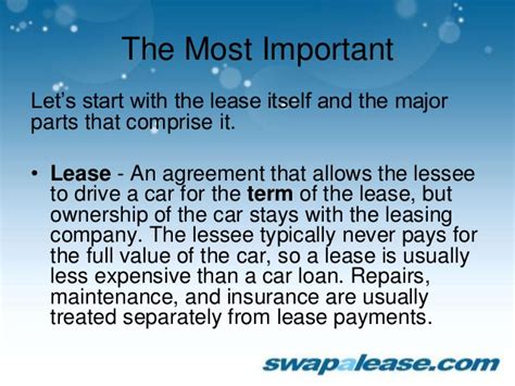 What is the best lease term?