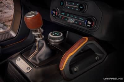 What Is The C On The Bronco Shift Knob?