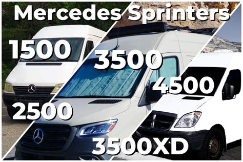 What is the difference between 2500 and 3500 Sprinter?