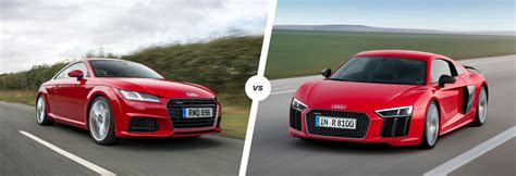 What is the difference between Audi TT and R8?