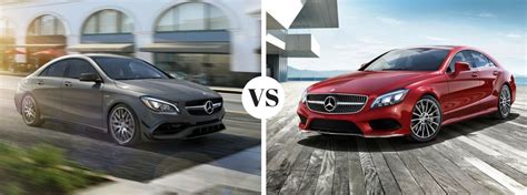 What is the difference between Mercedes CLS and CLA?