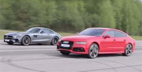 What is the Mercedes equivalent to the Audi RS7?