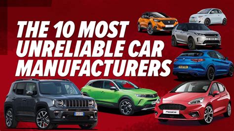 What Is The Most Unreliable Car Manufacturer?