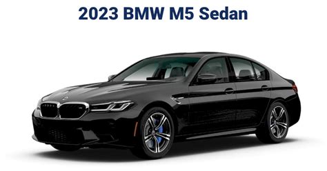 What is the MSRP for a 2023 BMW 5?