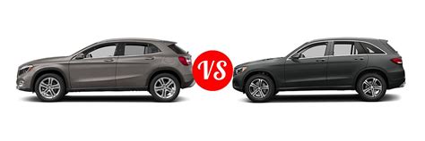 What is the size difference between GLA and GLC?