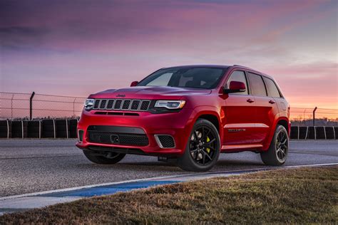 What is the top speed of a Trackhawk?