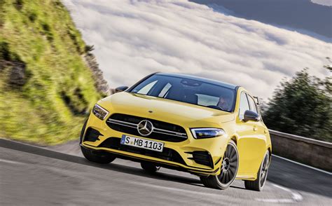 What is the top speed of the a35 AMG without limiter?