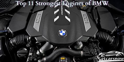 Which BMW has the strongest engine?