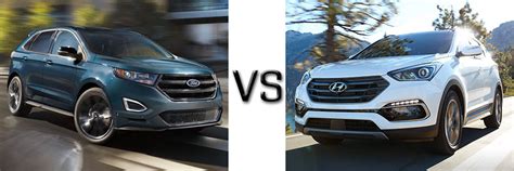 Which Car Is Bigger Ford Edge Or Hyundai Santa Fe?