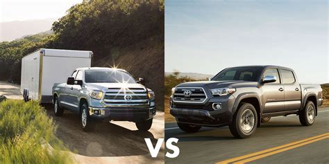 Which Is Better For Towing Tacoma Or Tundra?