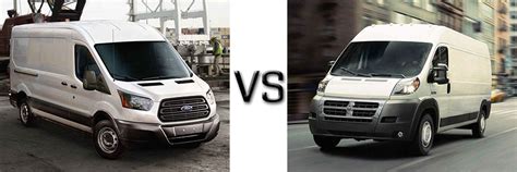 Which Is Better Ford Transit Vs Dodge Promaster?