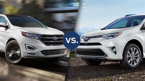 Which Is Bigger Ford Edge Or Toyota Rav4?