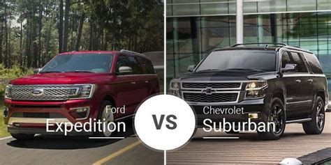 Which Is Bigger Ford Expedition Or Chevy Suburban?