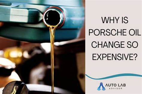 Why Is Porsche Cayenne Oil Change So Expensive?