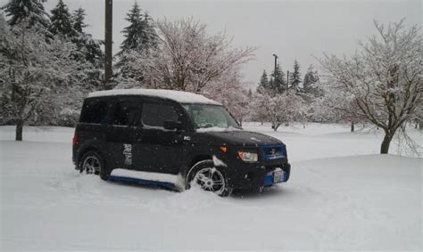 Are Honda Elements Good In Snow?