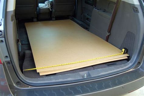 Can A Sheet Of Plywood Fit In A Honda Pilot?