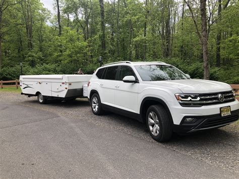 Can VW Atlas Tow A Pop Up Camper?