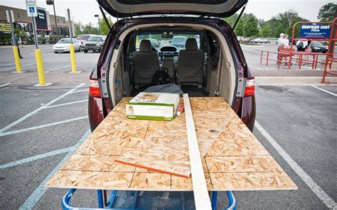 Can You Fit A Sheet Of Plywood In The Back Of A Honda Odyssey?