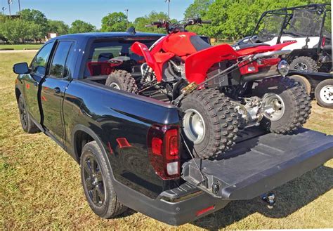 Can You Fit An ATV In A Honda Ridgeline?