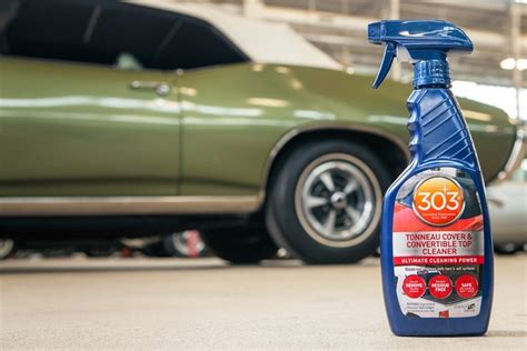 Can You Use 303 Protectant On Convertible Tops?