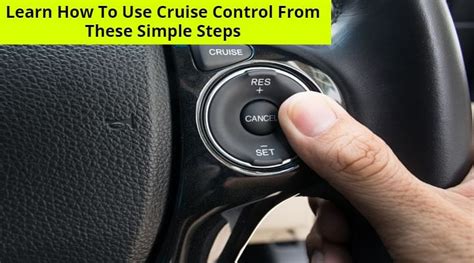 Can You Use Cruise Control At 35 Mph?