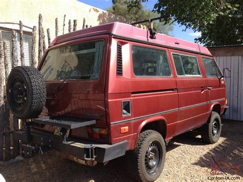 Did VW Make A 4×4 Van?