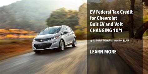 Does Chevy Still Have EV Tax Credit?