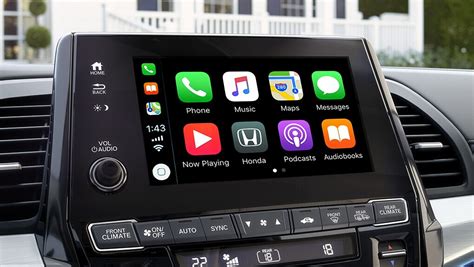 Does Honda Odyssey Support Wireless Apple CarPlay?