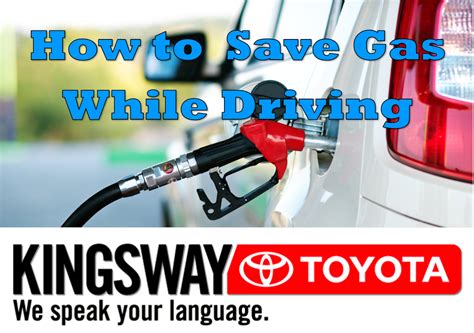 How Can I Burn Less Gas While Driving?