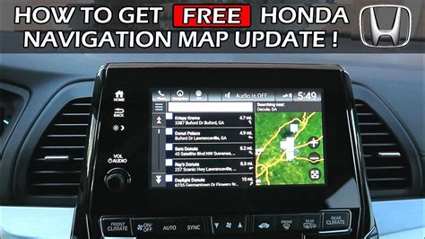 How Can I Update My Honda Odyssey Navigation For Free?