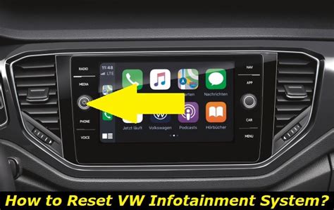 How Do I Turn On VW Infotainment System?