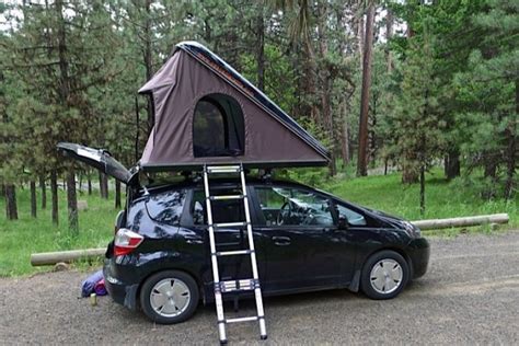 How Do You Camp In A Honda Fit?