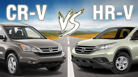 How Does An HR-V Compare To A CR V?