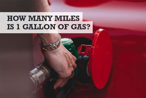 How Far Will 1 Gallon Of Gas Get You?