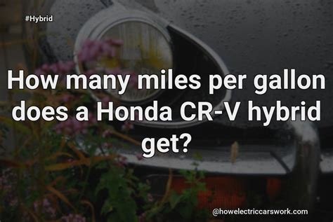 How Many Miles Per Gallon Does A Honda CRZ Hybrid Get?