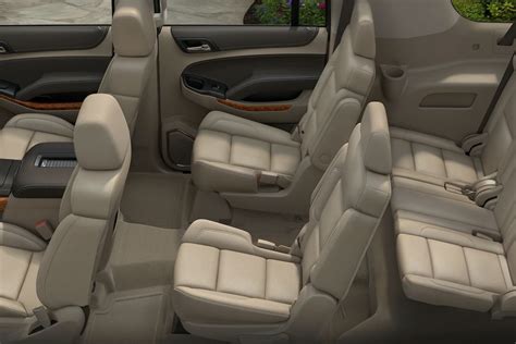 How Many Seats Are In The Third Row Of A Suburban?